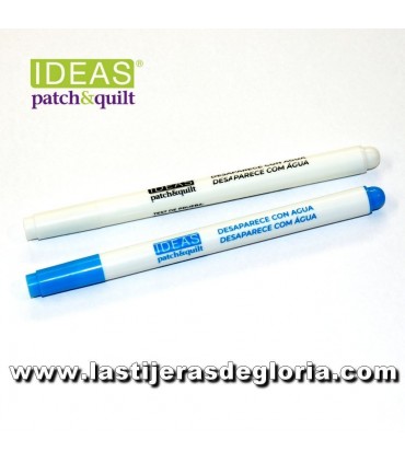 Dúo Marcadores azul + blanco solubles al agua Ideas Patch & Quilt